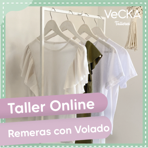 Taller Remeras con Volados