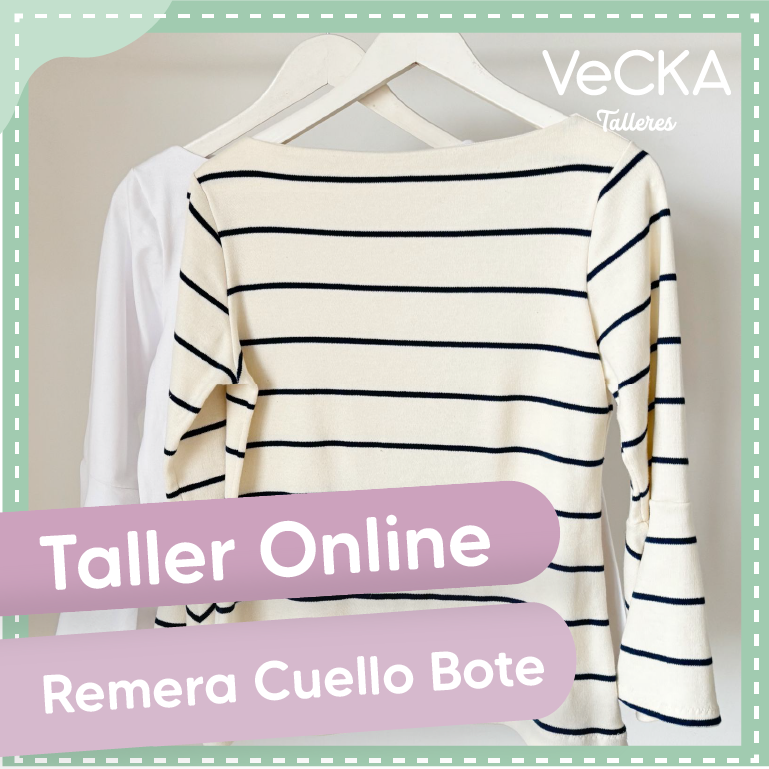 Taller Remera Cuello Bote